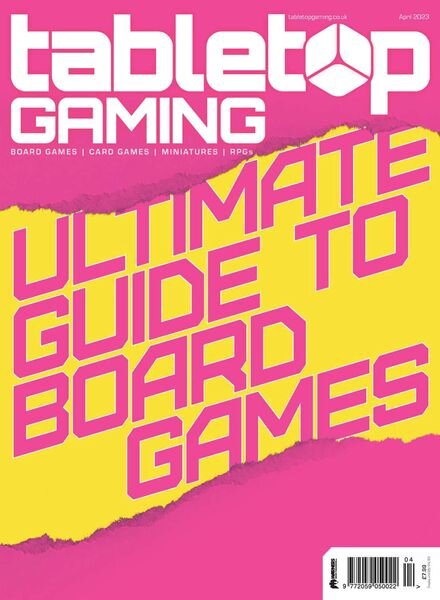Tabletop Gaming – April 2023 Cover