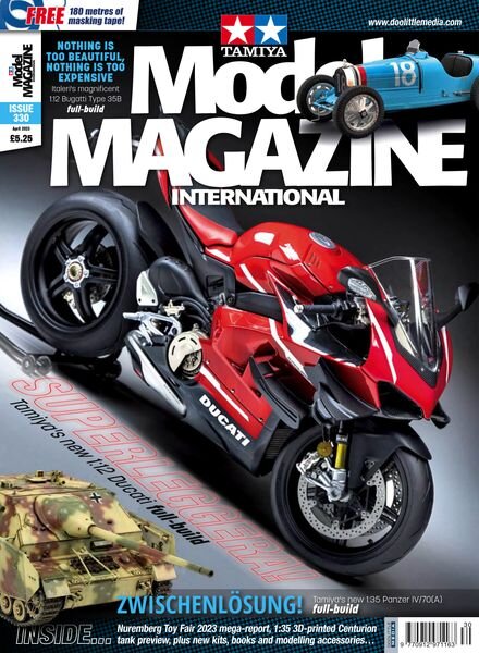 Tamiya Model Magazine – Issue 330 – April 2023 Cover