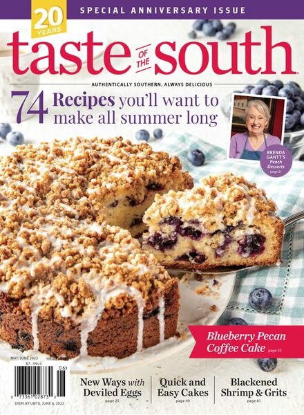 Taste of the South – May 2023 Cover