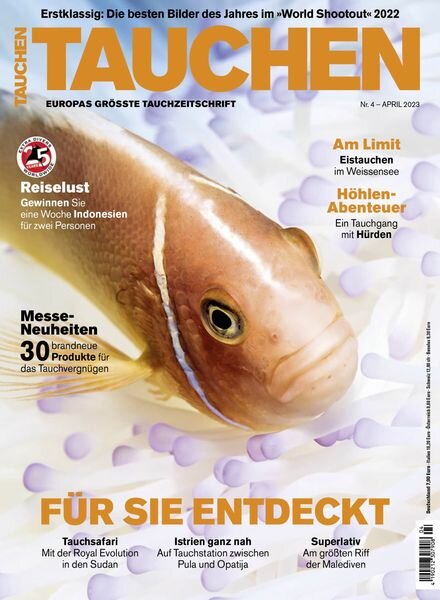 Tauchen – April 2023 Cover