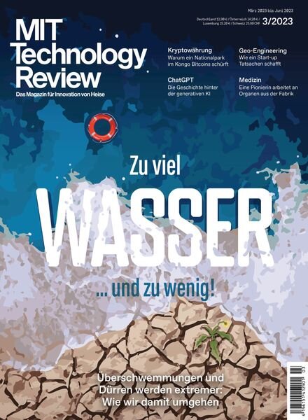 Technology Review – Marz 2023 Cover