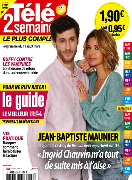 Tele 2 Semaines – 11 Mars 2023 Cover
