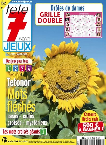Tele 7 Jeux – Mars 2023 Cover