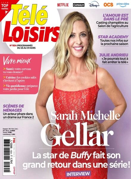 Tele Loisirs – 20 Mars 2023 Cover