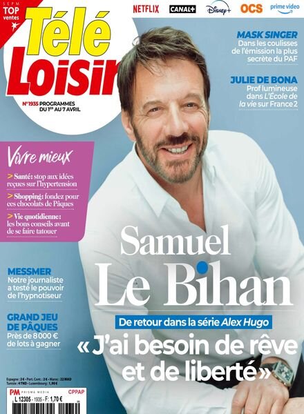 Tele Loisirs – 27 Mars 2023 Cover