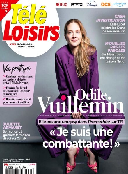 Tele Loisirs – 6 Mars 2023 Cover
