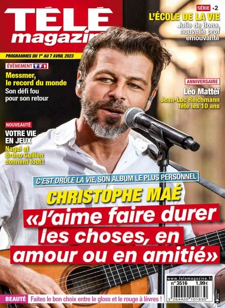 Tele Magazine – 1er Avril 2023 Cover