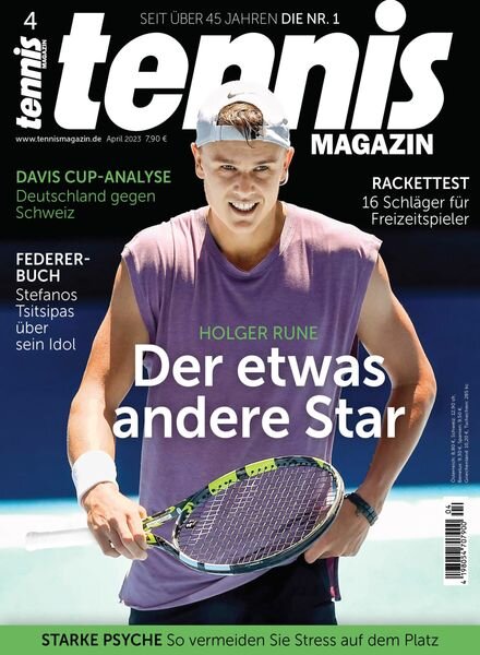 tennis Magazin – April 2023 Cover