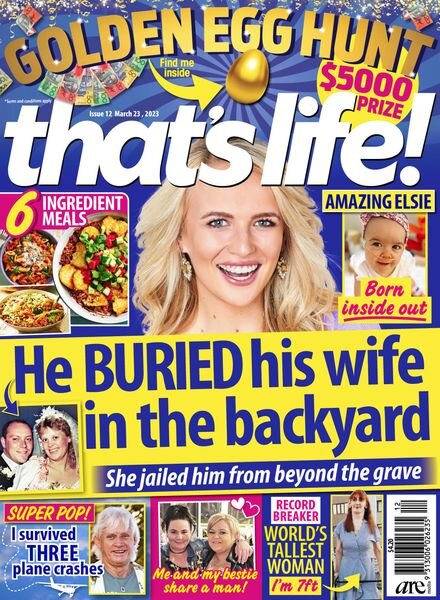 that’s life! – March 23 2023 Cover