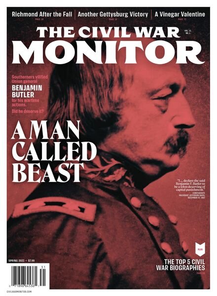 The Civil War Monitor – March 2023 Cover