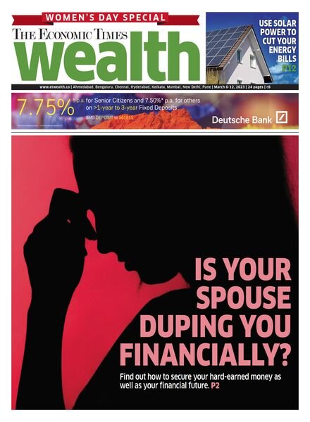 The Economic Times Wealth – March 6 2023 Cover
