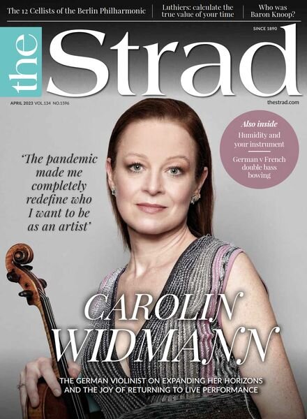 The Strad – Issue 1596 – April 2023 Cover