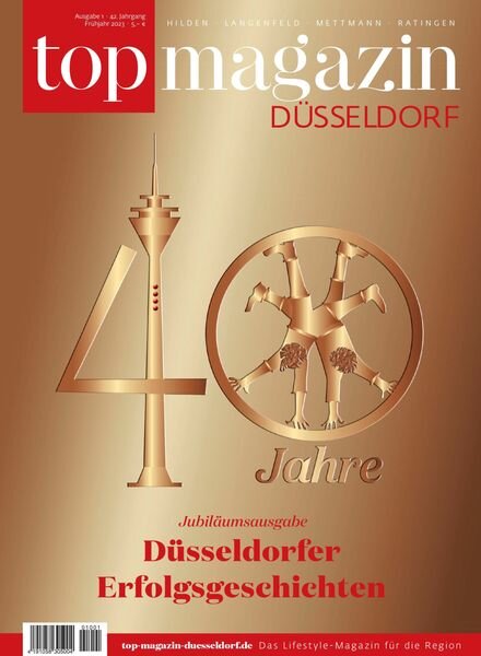 top magazin Dusseldorf – 27 Marz 2023 Cover