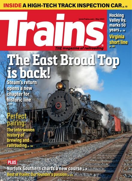 Trains – May 2023 Cover