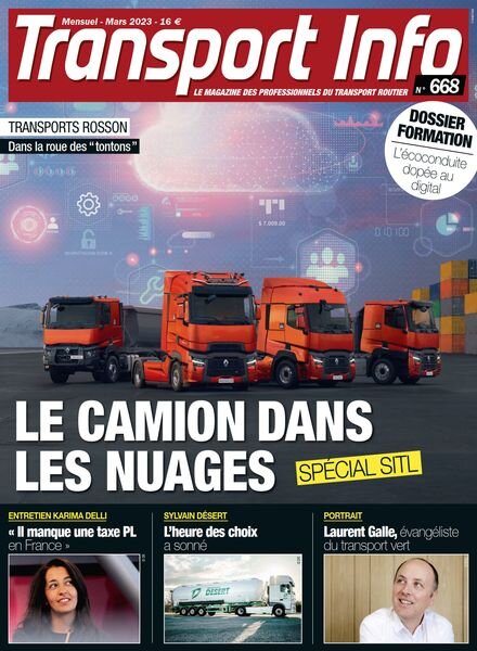 Transport Info – Mars 2023 Cover