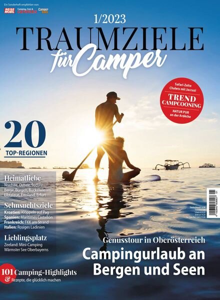 Traumziele fur Camper – 21 Marz 2023 Cover