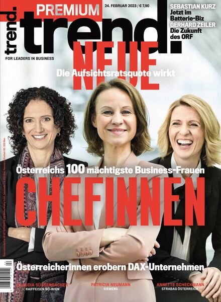 trend – 24 Februar 2023 Cover