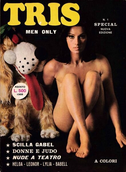 Tris Men Only – N 1 1968 Cover