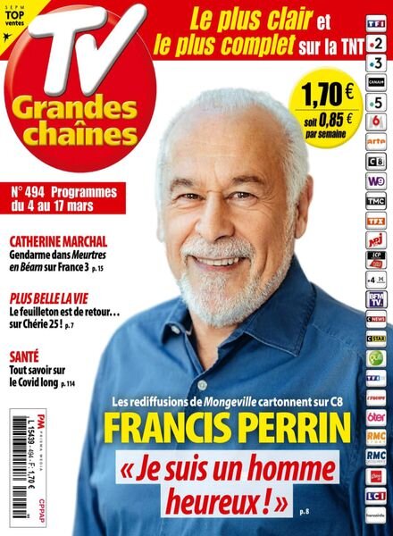 TV Grandes chaines – 4 Mars 2023 Cover