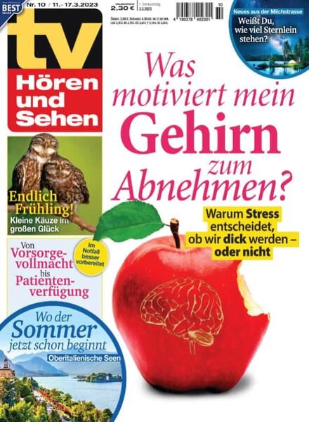 TV Horen und Sehen – 03 Marz 2023 Cover