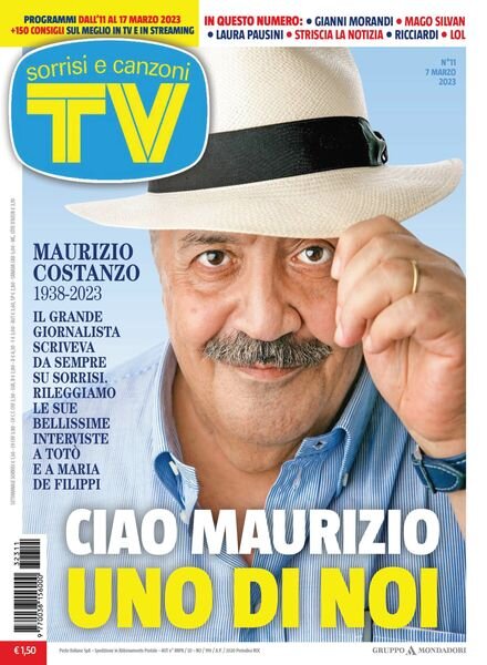 TV Sorrisi e Canzoni – 07 marzo 2023 Cover