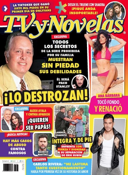 TVyNovelas Mexico – 27 febrero 2023 Cover