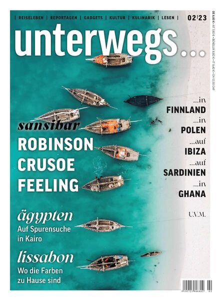 unterwegs – Marz 2023 Cover