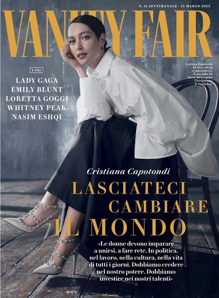 Vanity Fair Italia – 08 marzo 2023 Cover