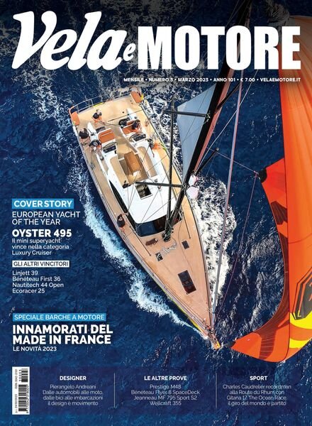 Vela e Motore – marzo 2023 Cover