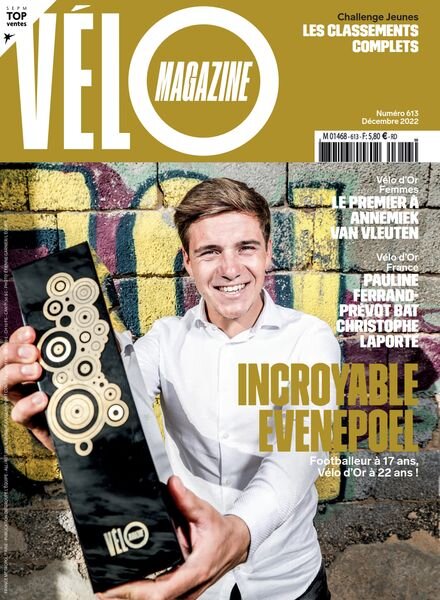 Velo Magazine – Decembre 2022 Cover