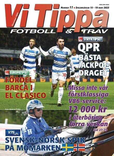 Vi Tippa – 14 mars 2023 Cover