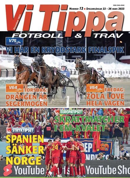 Vi Tippa – 23 mars 2023 Cover