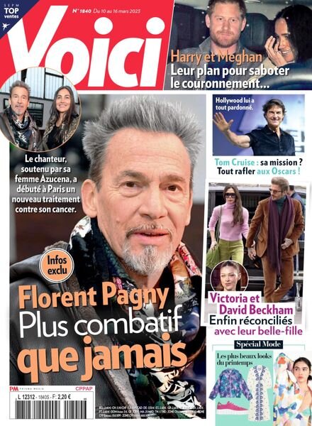 Voici – 10 Mars 2023 Cover