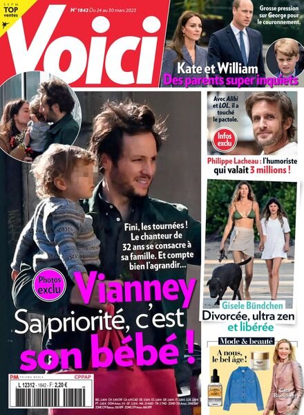 Voici – 24 Mars 2023 Cover