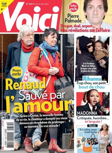 Voici – 3 Mars 2023 Cover