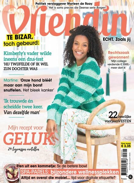 Vriendin – 14 maart 2023 Cover