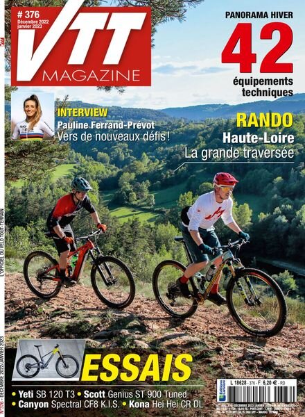 VTT Magazine – Decembre 2022 – Janvier 2023 Cover
