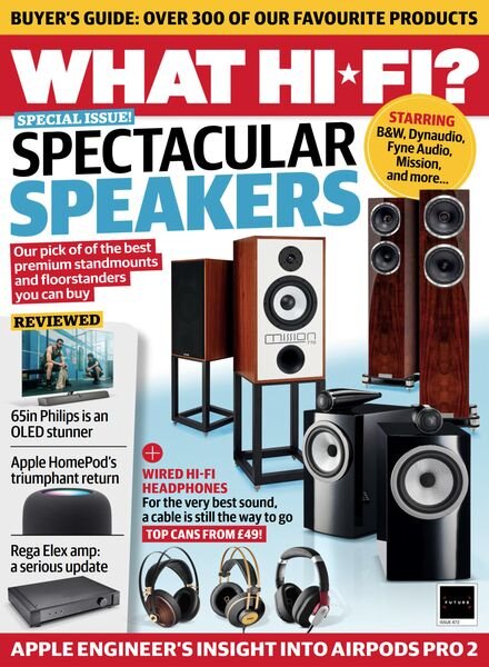What Hi-Fi UK – Issue 472 – February 2023 Cover