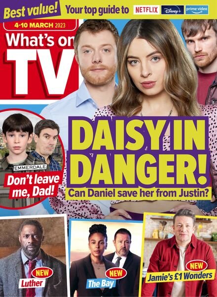What’s on TV – 04 March 2023 Cover