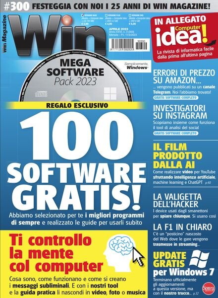 Win Magazine – Aprile 2023 Cover