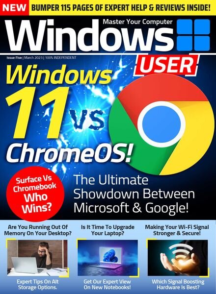 Windows User – Issue 5 – March 2023 Cover