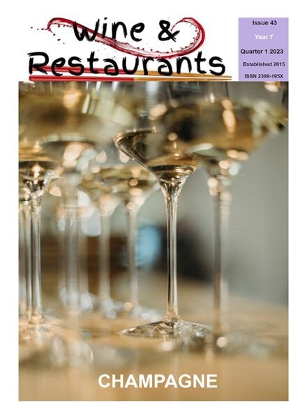 Wine & Restaurants Magazine – March 2023 Cover