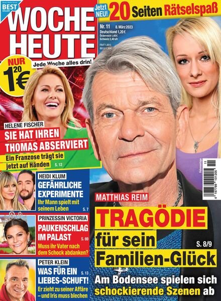 Woche Heute – 08 Marz 2023 Cover