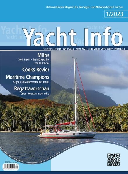 Yacht Info – Februar 2023 Cover
