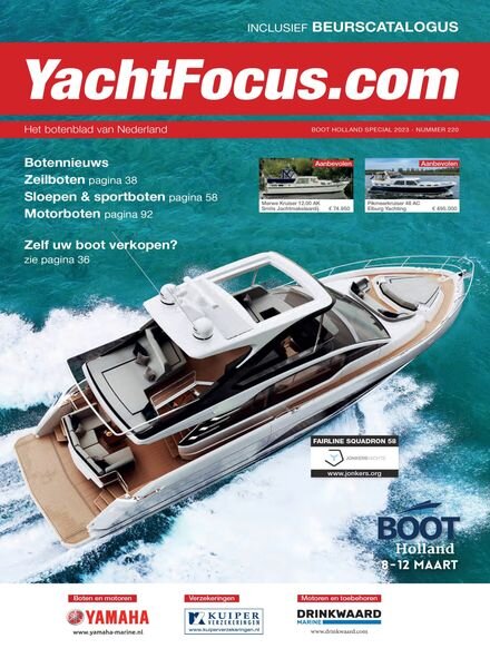YachtFocus Magazine – 23 februari 2023 Cover