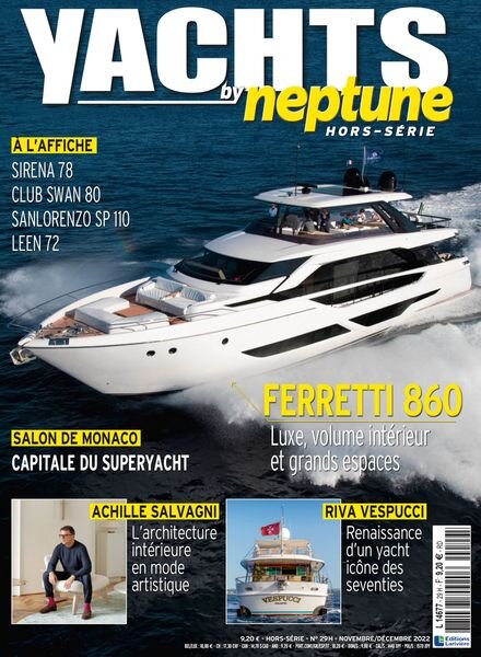 Yachts by Neptune – Hors-Serie N 29 – Novembre-Decembre 2022 Cover