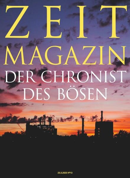 Zeit Magazin – 23 Marz 2023 Cover