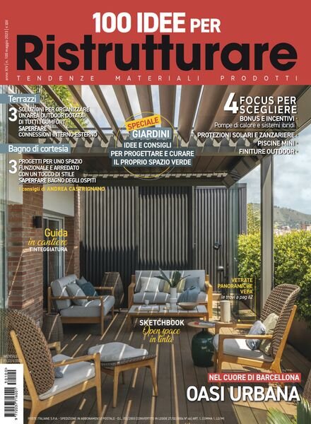 100 Idee per Ristrutturare – aprile 2023 Cover