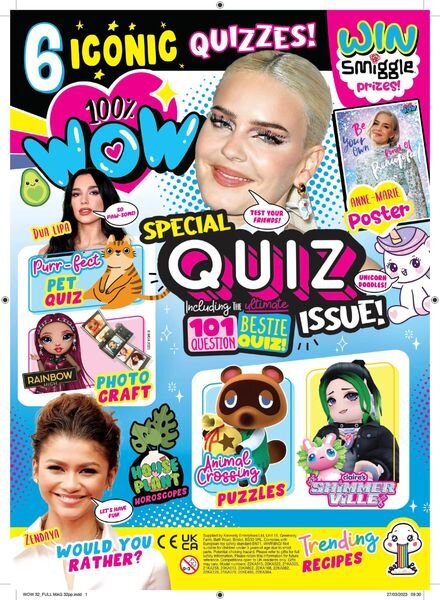 100% Wow – March 2023 Cover