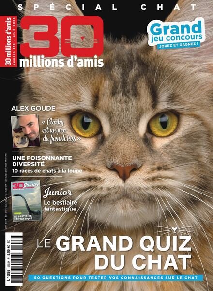 30 Millions d’amis – avril 2023 Cover